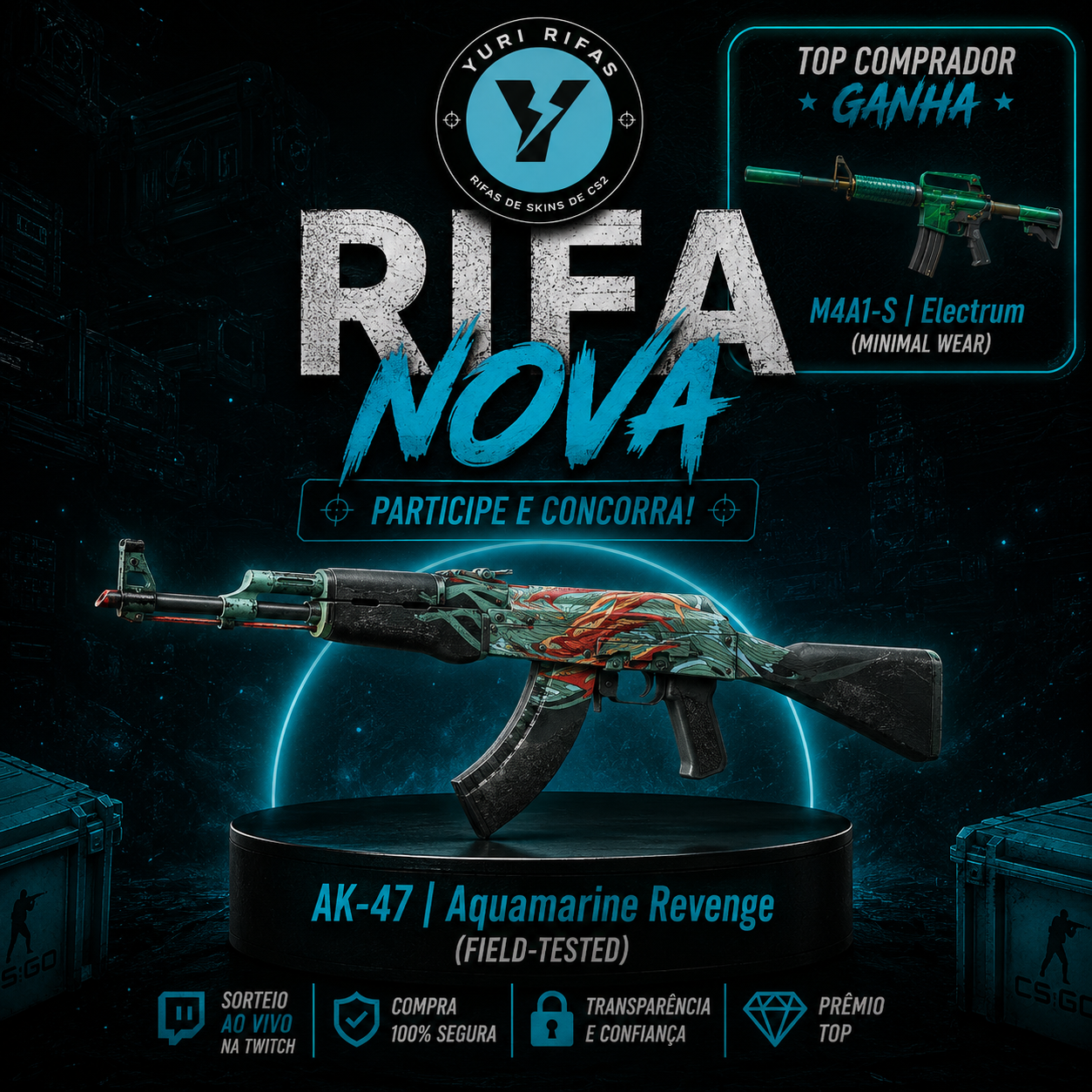 AK-47 | Aquamarine Revenge (Field-Tested)